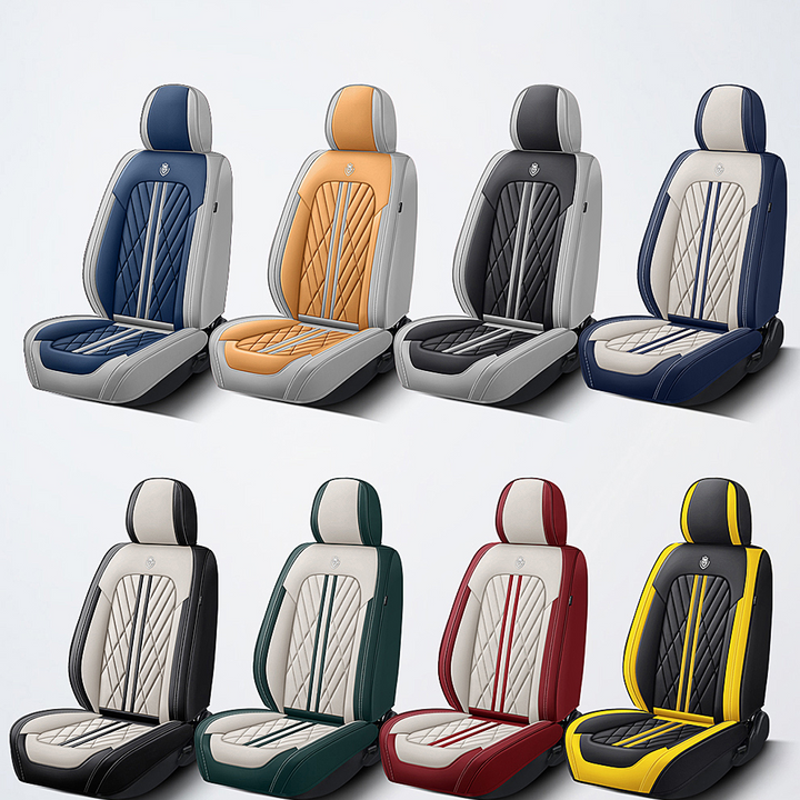 Kit Fundas de Asiento Automotrices de Lujo y Confort
