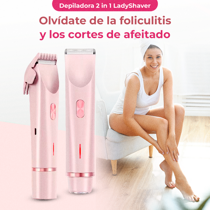 Depiladora 2 in 1 LadyShaver [DEPILACIÓN COMPLETA EN SEGUNDOS]