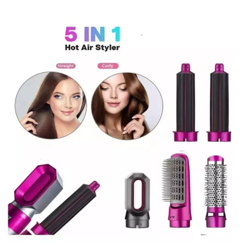 Set Moldeador 5 En 1 Hot Air Styler