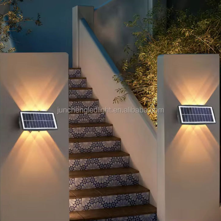Lampara Led Solar Para Exterior 6 Led