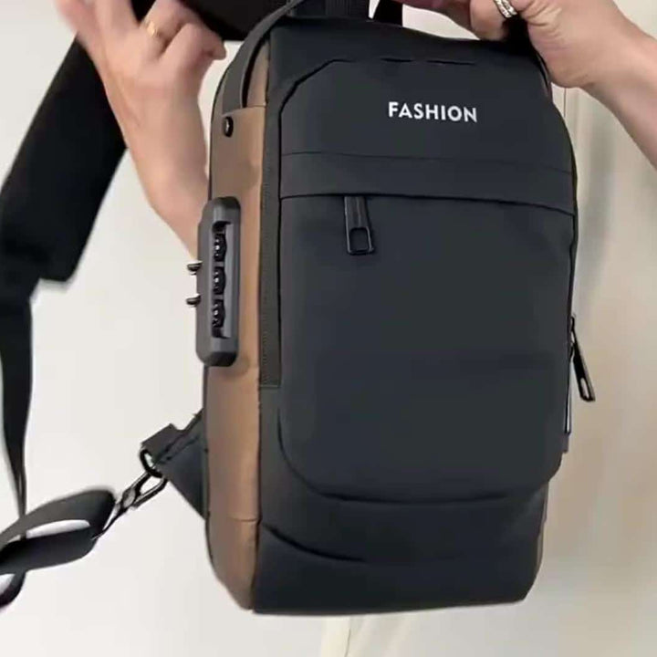 Impermeable, Seguro y con Estilo – El Bolso que Todo Hombre Necesita