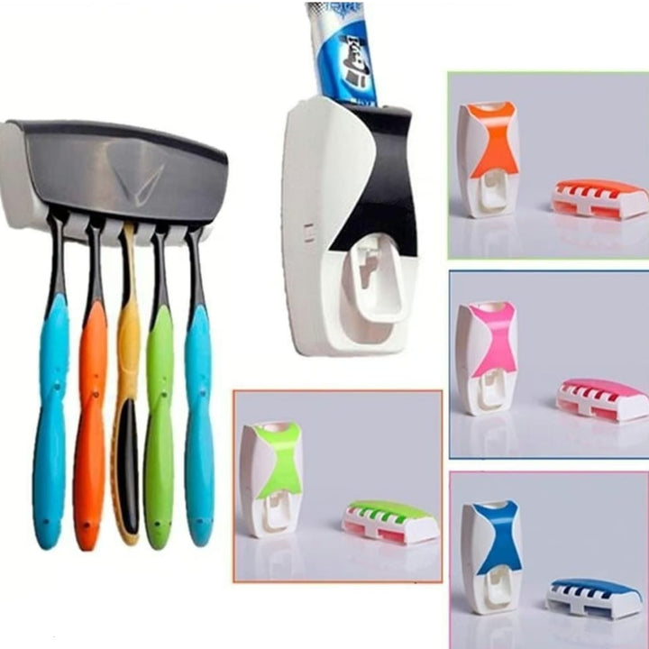 Dispensador Automático Y Soporte Cepillo..