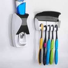 Dispensador Automático Y Soporte Cepillo..