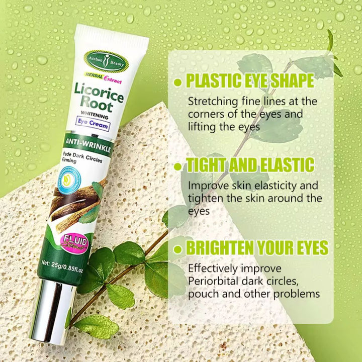 LICORICE ROOT  WHITENING EYE CREAM Crema Para Contorno le Ojos Licorice Root.
