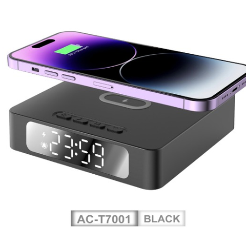 Cargador Wifi Reloj Sate Act7001 Negro