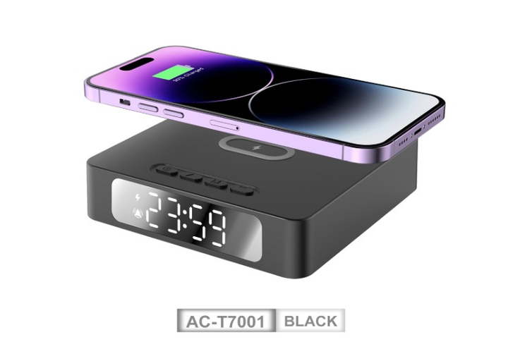 Cargador Wifi Reloj Sate Act7001 Negro