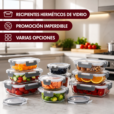 PROMOCIÓN Línea de Recipientes Herméticos