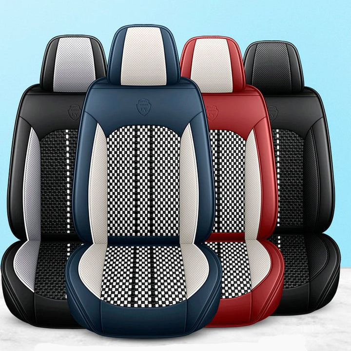 AutoLux™ Funda para Auto en Cuero Legítimo con AirBag + 3 Regalos