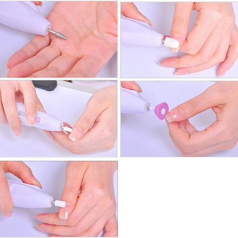 Kit de Manicura GlamNail Pro  5 en 1