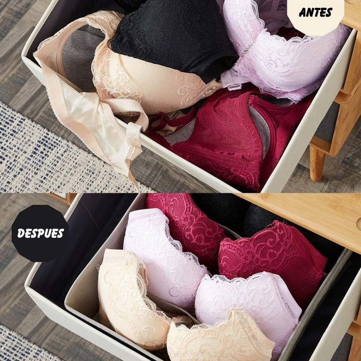 🧺 Organizador de Ropa Interior - Set de 4 Piezas ULTIMAS 15 UNIDADES