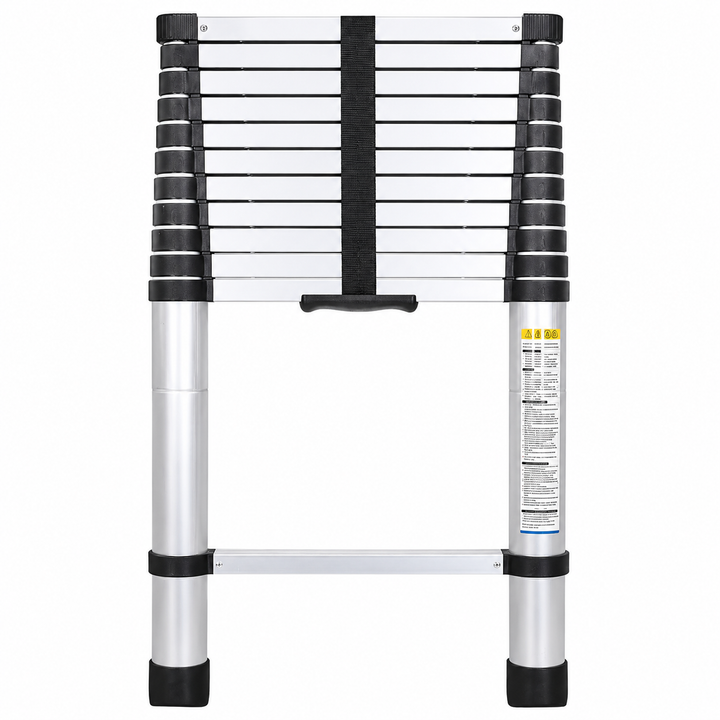 ESCALERA TELESCÓPICA COMPACTA DE ALUMINIO 5 METROS