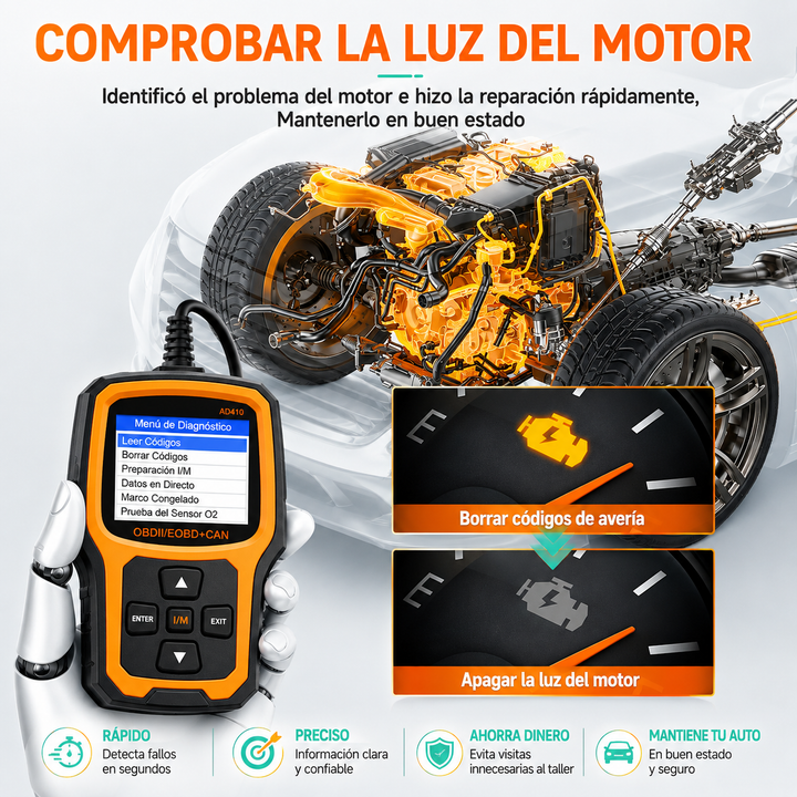 ESCÁNER AUTOMOTRIZ – DESCUBRÍ LA FALLA ANTES DE GASTAR