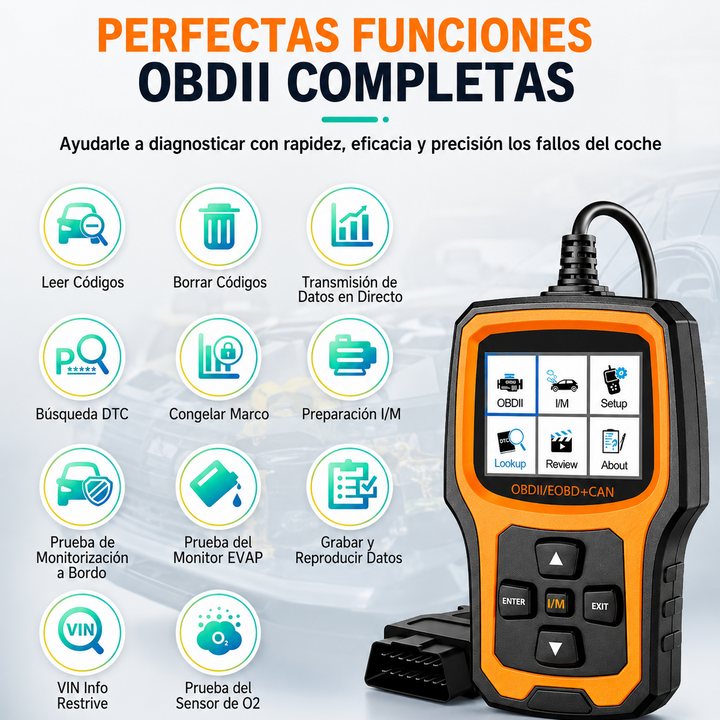 ESCÁNER AUTOMOTRIZ – DESCUBRÍ LA FALLA ANTES DE GASTAR