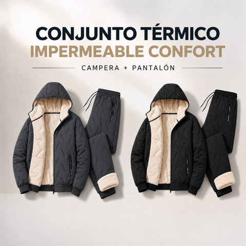 Conjunto Térmico Impermeable Confort - adulto unisex