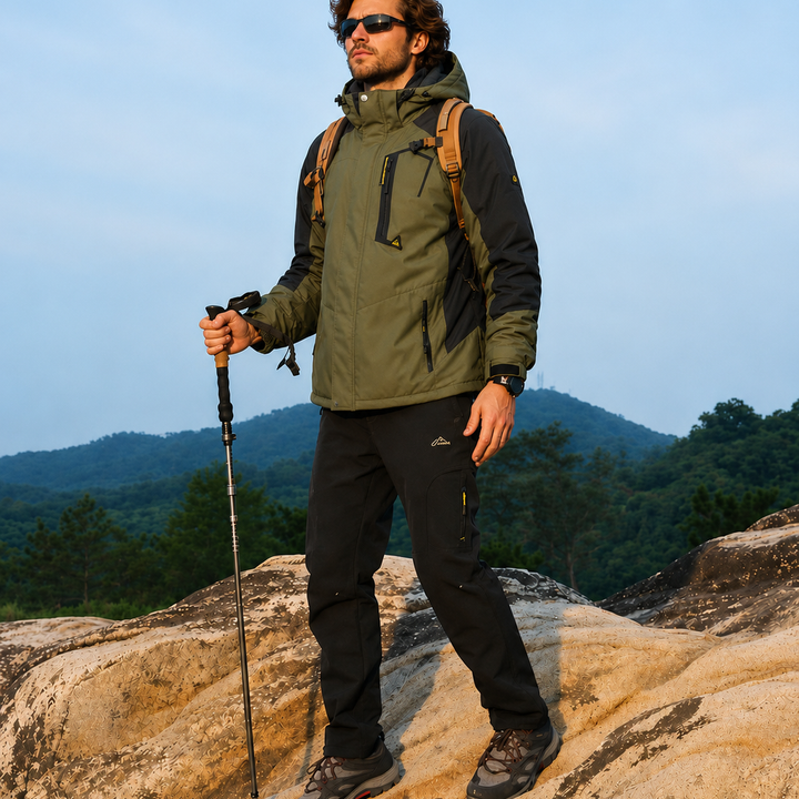 Chaqueta Térmica Impermeable con Forro Polar