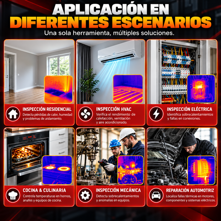 CÁMARA TERMOGRÁFICA PROFESIONAL – PREVENÍ FALLAS Y EVITÁ GASTOS INNECESARIOS