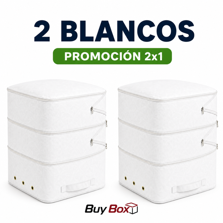 CompresorMax | Organizador XXL de Ropa (Llevás 2 y Pagás 1)