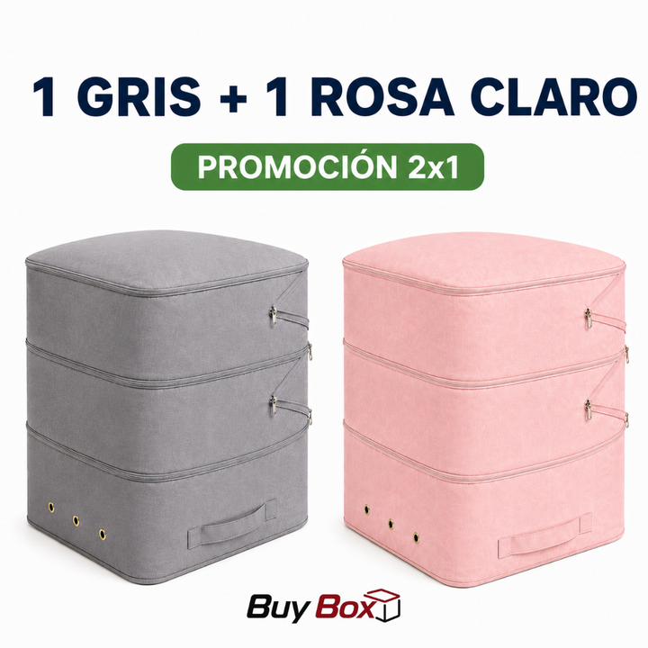CompresorMax | Organizador XXL de Ropa (Llevás 2 y Pagás 1)