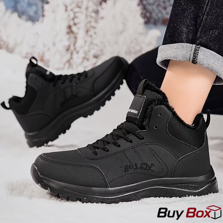 Botas Térmicas Impermeables para Hombre | Forro de Corderito, Suela Antideslizante y Máxima Comodidad