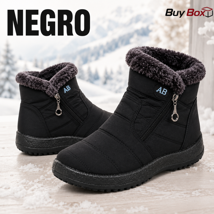 Bota de Nieve para Mujer con Forro Térmico | Impermeable y Antideslizante
