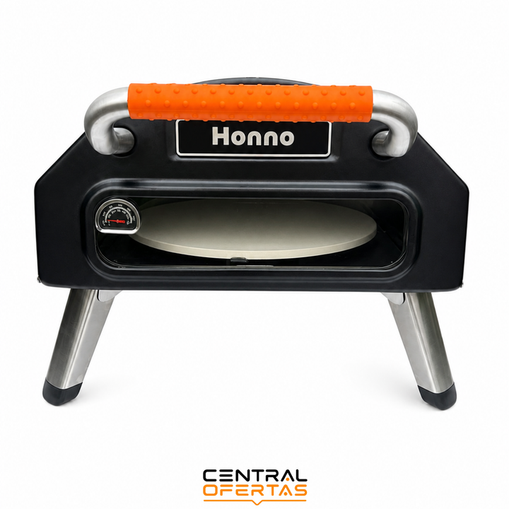 (PROMOCIÓN DE LA SEMANA) Horno Portátil a Gas con Piedra Giratoria y Puerta