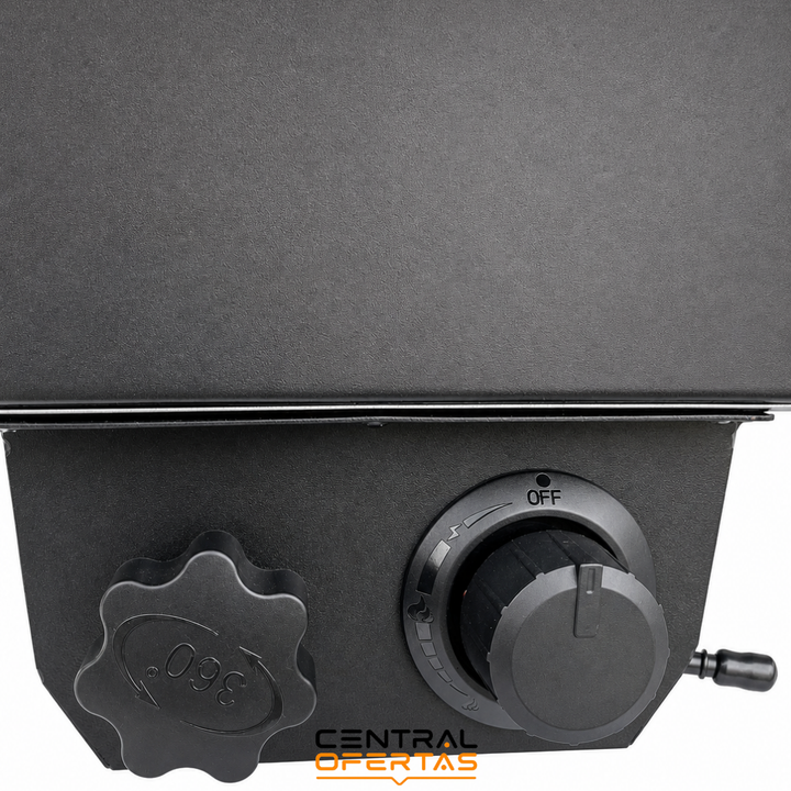 (PROMOCIÓN DE LA SEMANA) Horno Portátil a Gas con Piedra Giratoria y Puerta